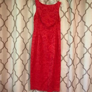 Geary Roark Kamisato midi-dress with cutout back